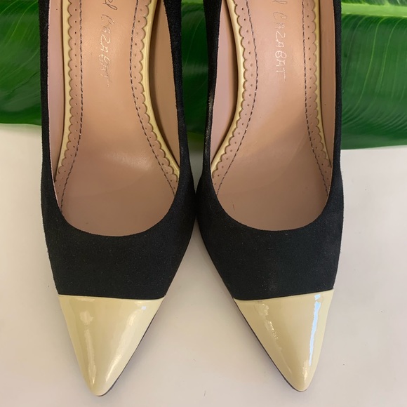 Black And Yellow Pumps. - Picture 7 of 8